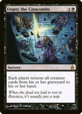 Vaciar las catacumbas [Ravnica: Ciudad de los gremios] 