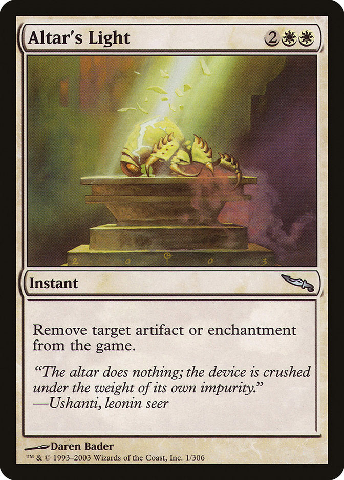 Luz del altar [Mirrodin] 