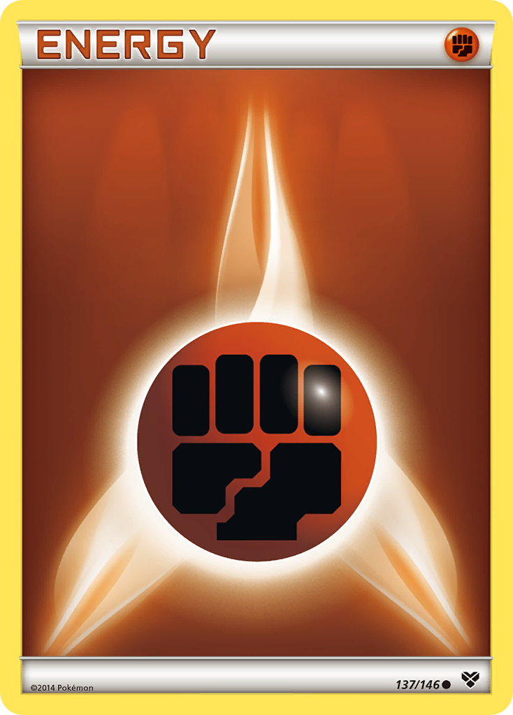Energía de lucha (137/146) [XY: Conjunto básico] 