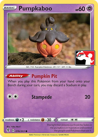 Pumpkaboo (076/203) [Paquete de premios Serie Uno] 