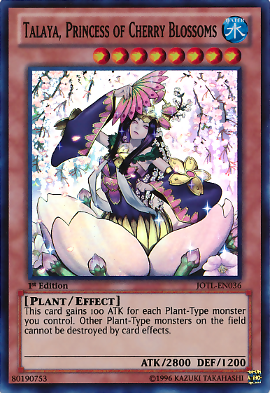 Talaya, Princesa de los Cerezos en Flor [JOTL-EN036] Súper Rara 