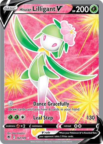 Hisuian Lilligant V (162/189) [Espada y escudo: Resplandor astral] 
