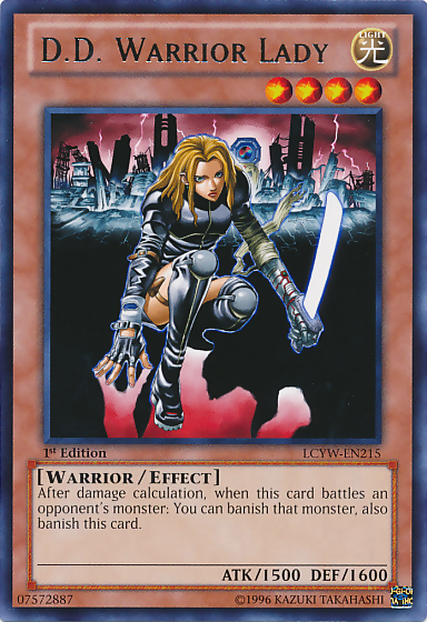 DD Dama Guerrera [LCYW-EN215] Raro 