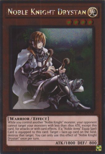 Noble Caballero Drystan [NKRT-EN008] Platino Raro 