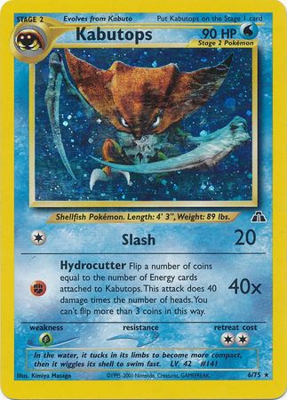 Kabutops (6/75) [Neo Discovery ilimitado] 