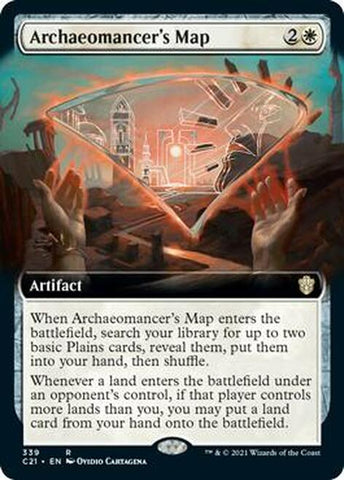 Mapa del Arqueomante (arte extendido) [Commander 2021] 