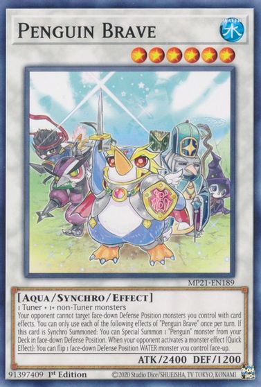 Pingüino Valiente [MP21-EN189] Común 