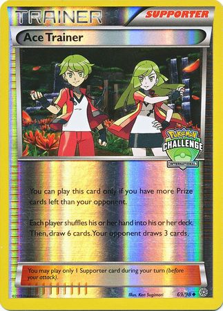 Ace Trainer (69/98) (Promoción del desafío internacional) [XY: Ancient Origins] 
