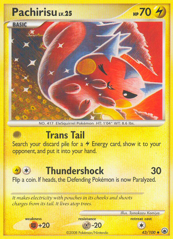 Pachirisu (43/100) [Diamante y Perla: Amanecer majestuoso] 