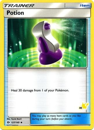 Poción (127/149) (Sello de Pikachu n.° 40) [Battle Academy 2020] 