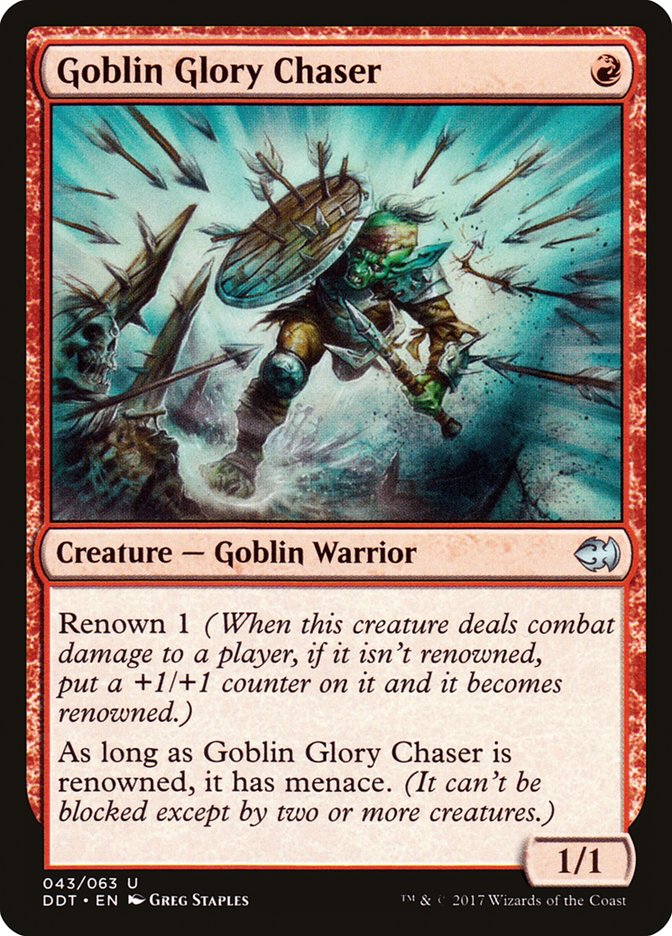 Goblin Glory Chaser [Mazos de duelo: Merfolk vs. Goblins] 