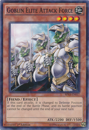 Fuerza de ataque de élite goblin [BP03-EN017] Shatterfoil Raro 