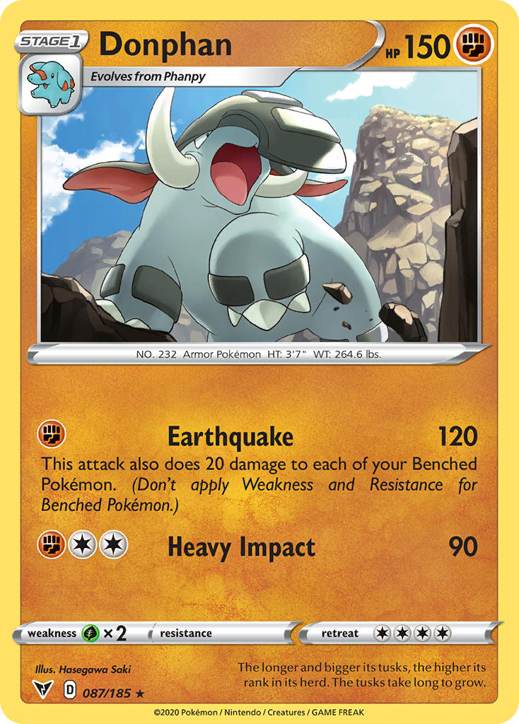 Donphan (087/185) [Espada y escudo: voltaje vivo] 