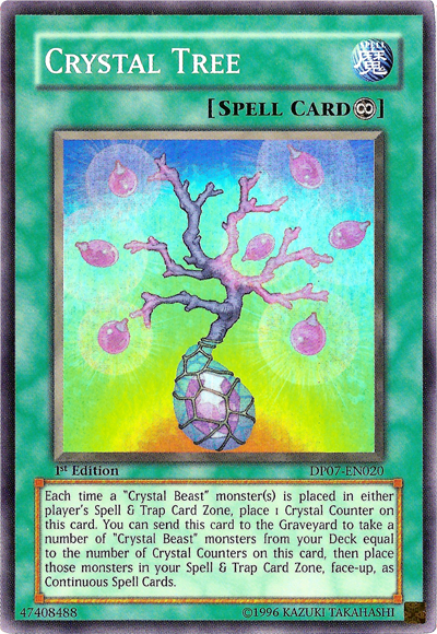 Árbol de Cristal [DP07-EN020] Súper Raro 