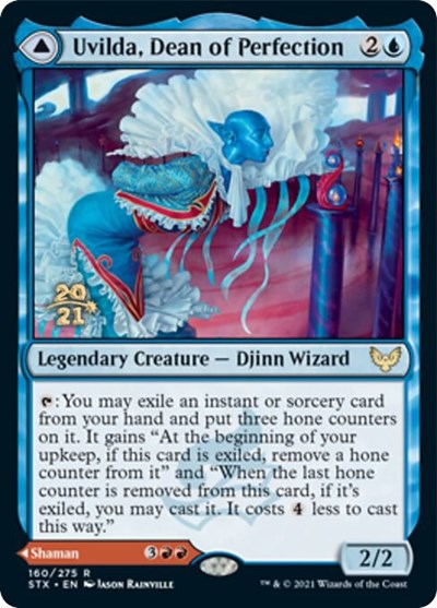 Uvilda, decana de perfección // Nassari, decana de expresión [Promociones de presentación de Strixhaven: School of Mages] 
