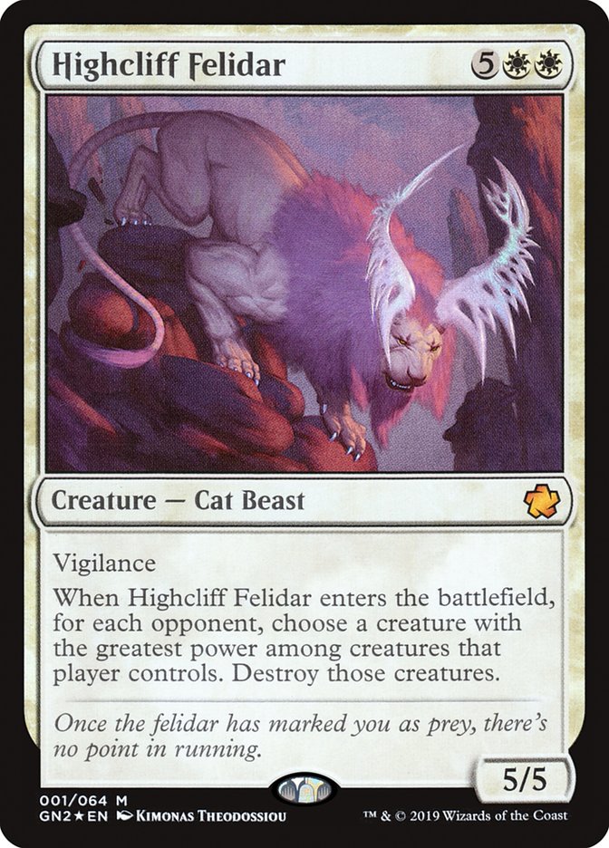 Highcliff Felidar [Noche de juegos 2019] 