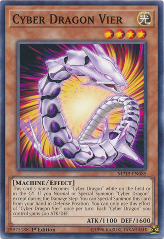 Cyber ​​Dragon Vier [MP19-EN085] Común 