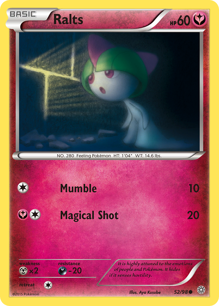 Ralts (52/98) [XY: Orígenes antiguos] 