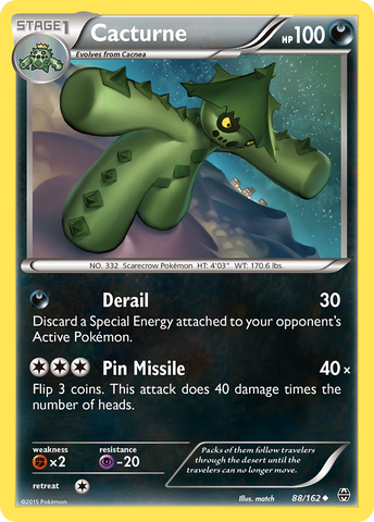 Cacturne (88/162) [XY: AVANCE] 