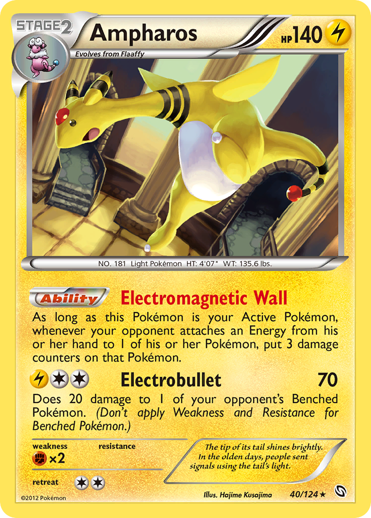 Ampharos (40/124) [Blanco y Negro: Dragones Exaltados] 