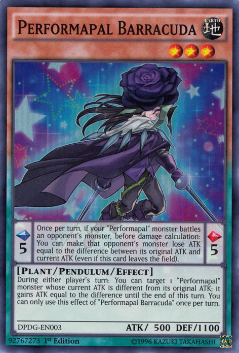 Barracuda Performapal [DPDG-EN003] Súper Raro 