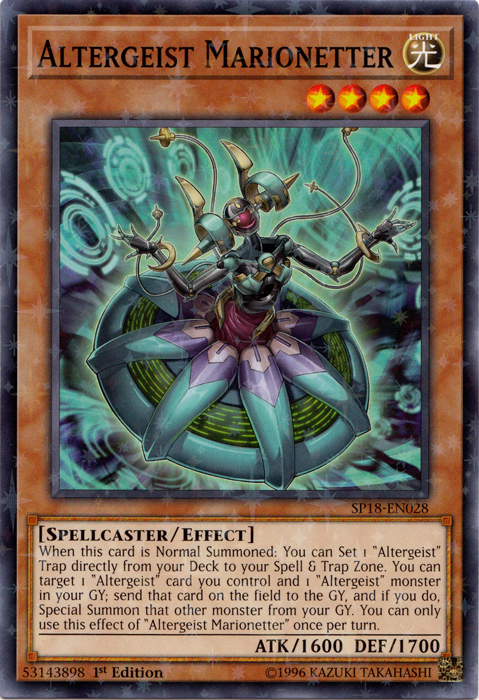Altergeist Marionetter [SP18-EN028] Starfoil Raro 