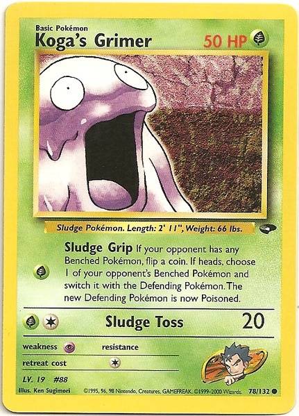 Grimer de Koga (78/132) [Gym Challenge Unlimited] 