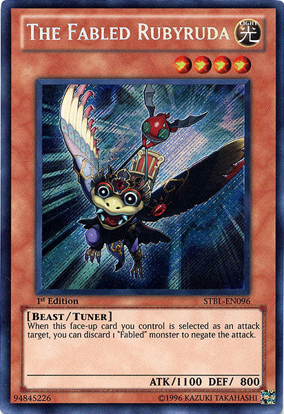 La legendaria Rubyruda [STBL-EN096] Secreto raro 