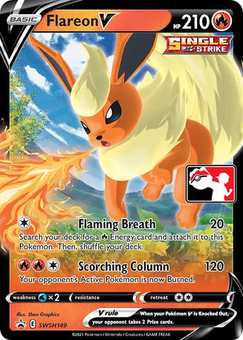 Flareon V (SWSH149) [Paquete de premios Serie uno] 