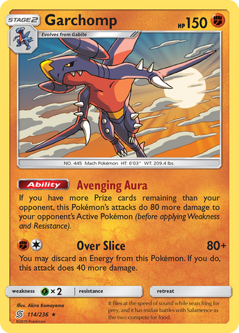 Garchomp (114/236) [Sol y Luna: Mentes unificadas] 