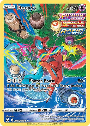 Deoxys (GG12/GG70) [Espada y escudo: Crown Zenith] 