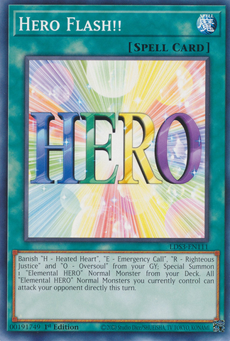¡¡Héroe Flash!! [LDS3-EN111] Común 