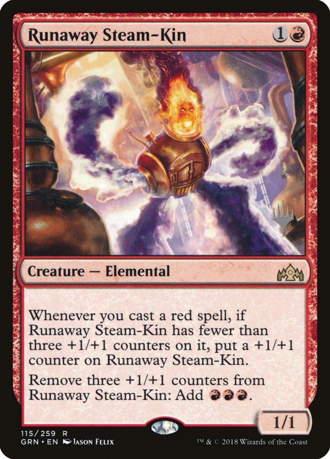 Runaway Steam-Kin (paquete promocional) [Promociones de Guilds of Ravnica] 