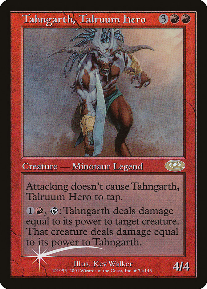 Tahngarth, héroe de Talruum (Kev Walker) [Planeshift] 