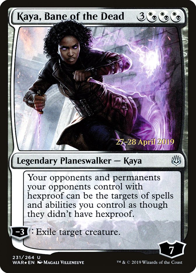 Kaya, Bane of the Dead [Promociones de presentación de War of the Spark] 
