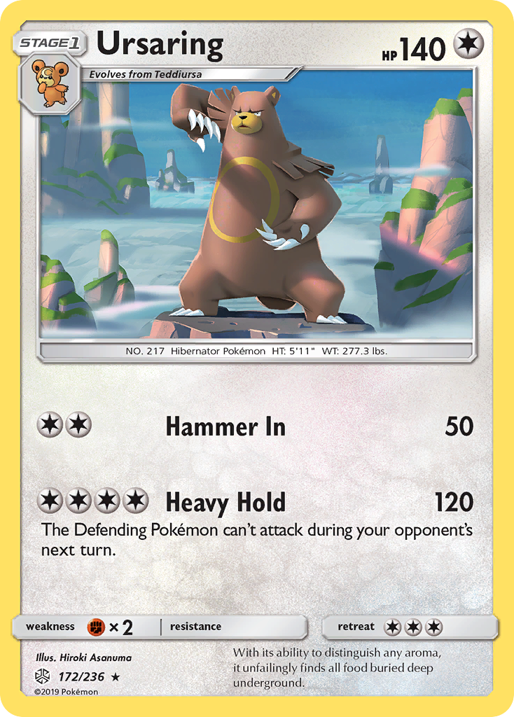 Ursaring (172/236) [Sol y Luna: Eclipse cósmico] 