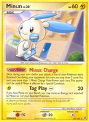 Minun (32/132) [Diamante y Perla: Maravillas secretas] 