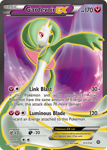 Gardevoir EX (111/114) [XY: Asedio de vapor] 
