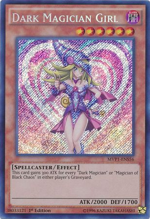 Chica Maga Oscura [MVP1-ENS56] Secreto Raro 