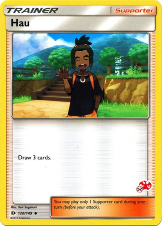 Hau (120/149) (Sello Charizard n.° 52) [Academia de batalla 2020] 