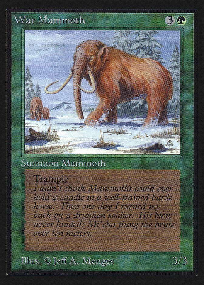Mamut de guerra [Edición de coleccionista] 