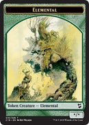Elemental // Tóptero (026) Ficha de doble cara [Fichas Commander 2018] 