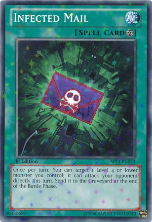 Correo infectado [SP13-EN033] Starfoil Raro 