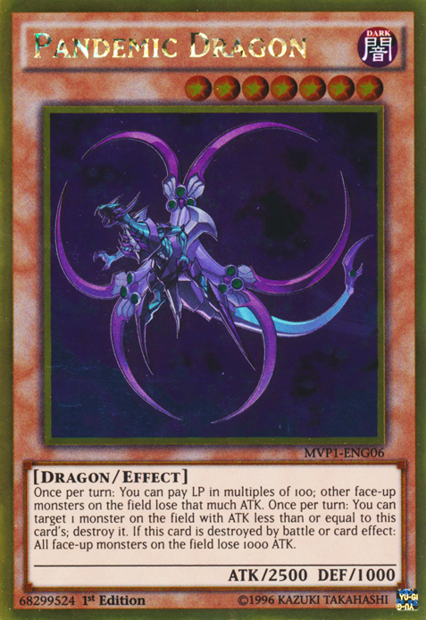 Dragón Pandémico [MVP1-ENG06] Oro Raro 
