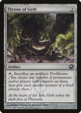 Trono de Geth [Cicatrices de Mirrodin] 