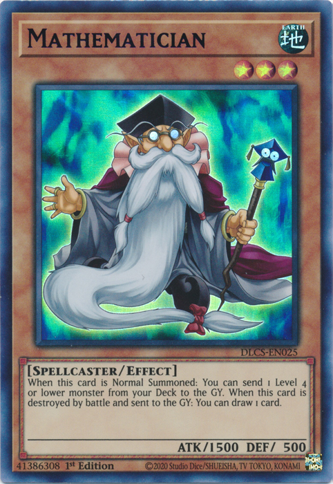 Matemático (Azul) [DLCS-EN025] Ultra raro 