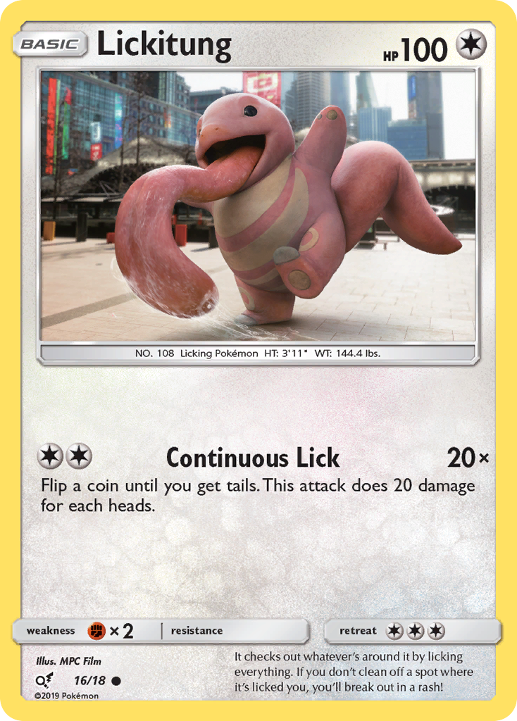 Lickitung (16/18) [Sol y Luna: Detective Pikachu] 