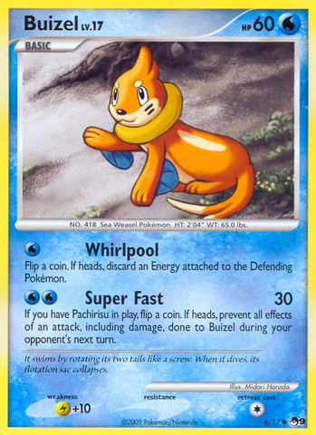 Buizel (17/6) [Serie POP 9] 