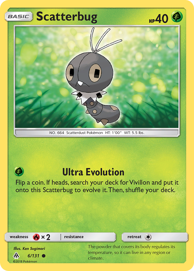 Scatterbug (6/131) [Sol y Luna: Luz Prohibida] 