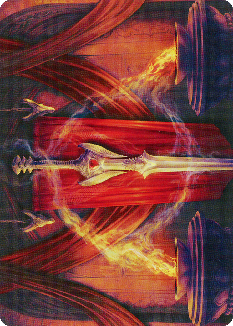 Tarjeta artística de gran espada ramosiana [Serie de arte March of the Machine] 